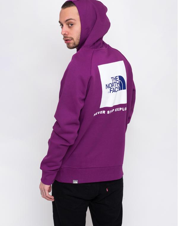 The North Face Raglan Red Box Phlox Purple M