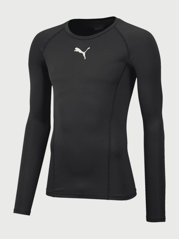 Tričko Puma LIGA Baselayer Tee LS Černá