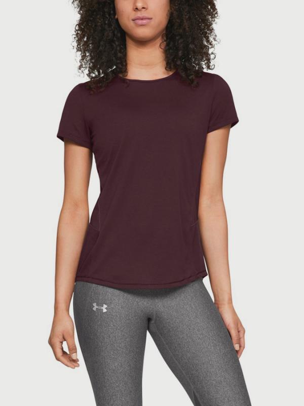 Tričko Under Armour Swyft Short Sleeve Červená