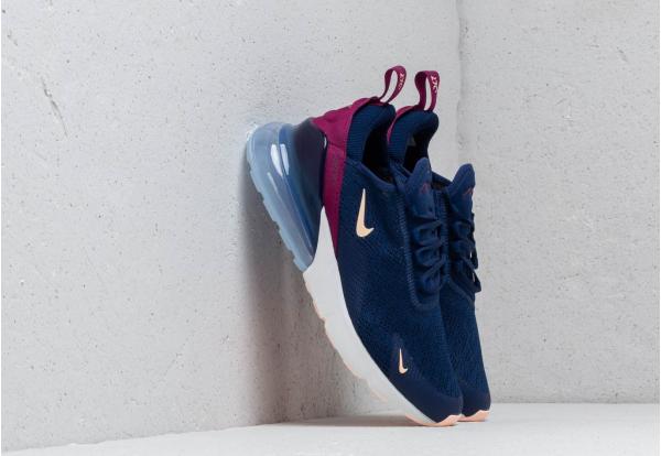 Nike W Air Max 270 Blue Void/ Crimson Tint-True Berry