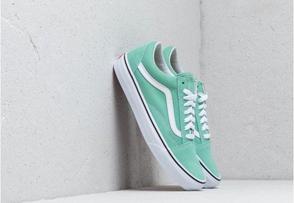 Vans Old Skool Neptune Green/ True White