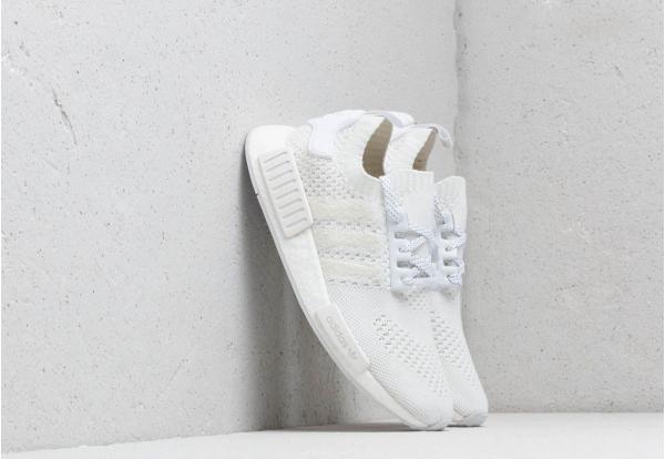adidas NMD_R1 Primeknit Ftw White/ Ftw White/ Linen Green