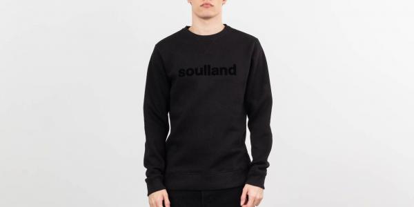 Soulland Logic Willie Hoodie Black