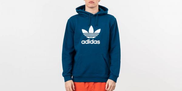 adidas Trefoil Hoodie Legend Marine