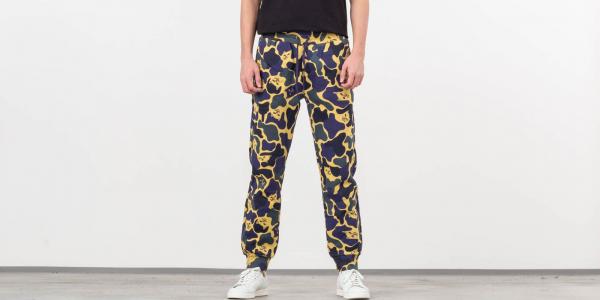 RIPNDIP Nerm Camo Track Pants Plum Camo