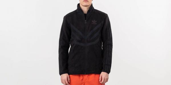 adidas Polar Fleece Track Jacket Black