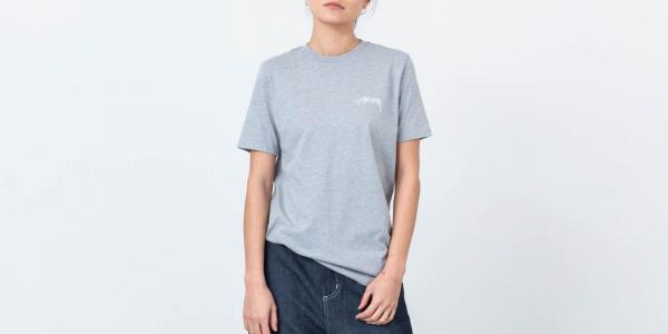 Stüssy Smooth Stock Tee Grey Heather