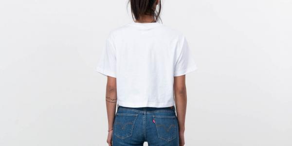 Reebok Crop Tee White