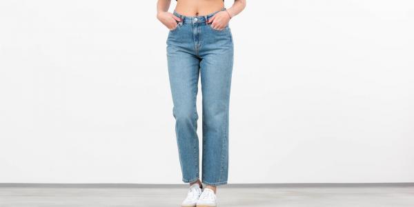 SELECTED Jane Straight Mineral Blue Jeans Light Blue Denim