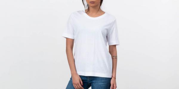 SELECTED Standard Tee White