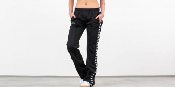 Kappa Wastoria Pants Black/ White