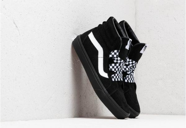 Vans SK8-Hi Alt Lace (Check Wrap) Black/ Black