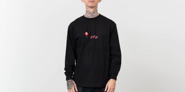 XLARGE x Street Fighter Akuma Longsleeve Tee Black