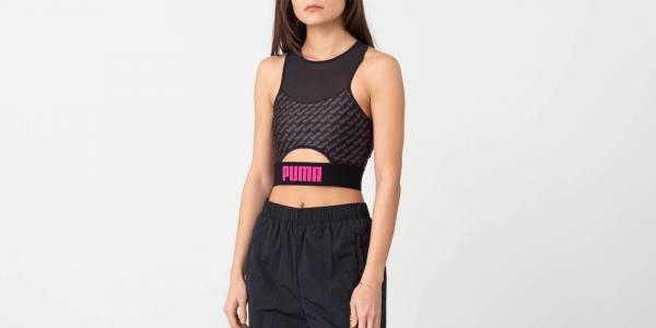 Puma x Barbie CropTop Black