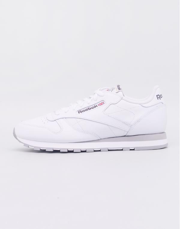 Reebok Classic Leather White/ Light Grey 45