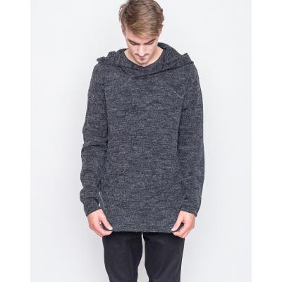 Svetr 2xH BROTHERS NALLE Black Melange