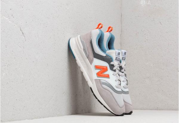 New Balance 997 White/ Orange/ Grey