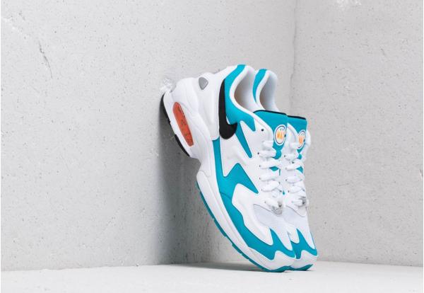 Nike Air Max 2 Light OG "Dolphins" White/ Black-Blue Lagoon-Laser Orange