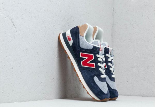 New Balance 574 Navy/ Red/ White