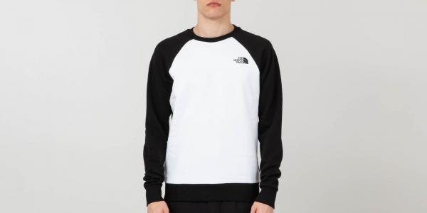 The North Face Raglan Red Box Crewneck Tnf White