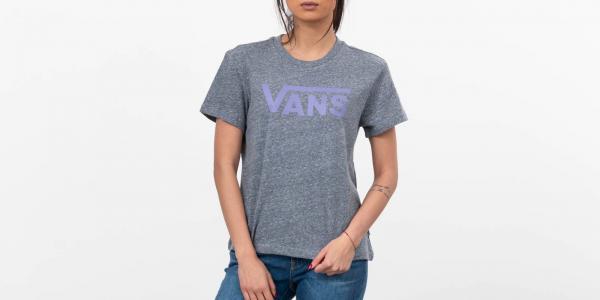 Vans Flying Crew Tee Grey Heat
