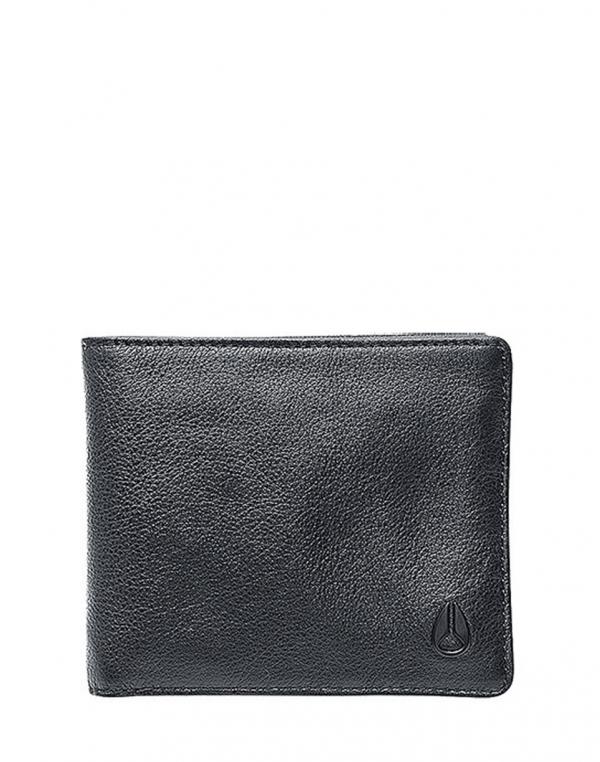 Nixon Satellite Big Bill Bi-Fold All Black