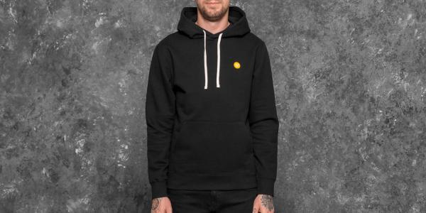 WOOD WOOD Ian Hoodie Black