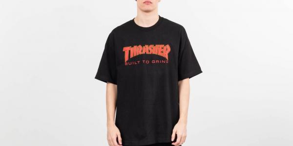 Independent x Thrasher Thrasher BTG Tee Black