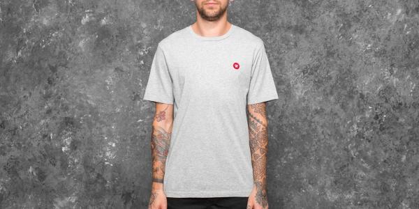WOOD WOOD Ace T-Shirt Grey Melange