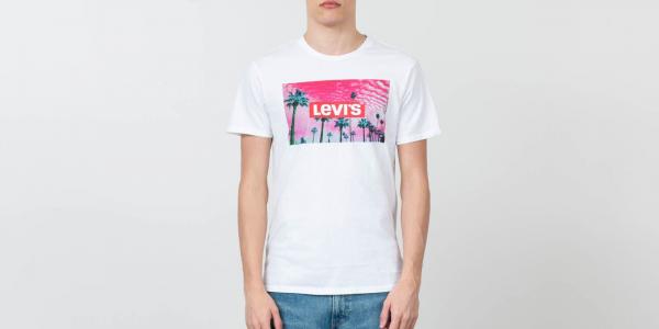 Levi's® Palm Tree Tee White