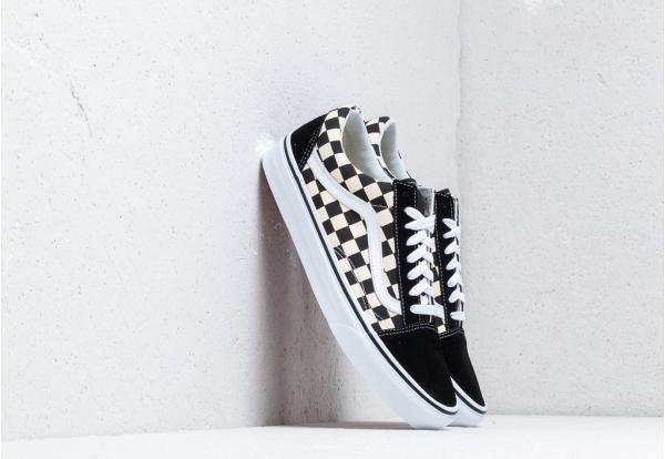 Vans Old Skool (Primary Check) Blk/ White