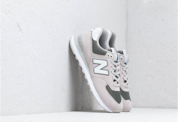 New Balance 574 Beige/ Green/ White