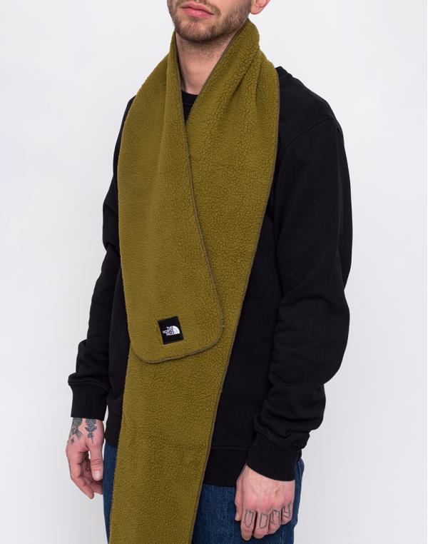 The North Face Denali Fleece Scarf Fir Green