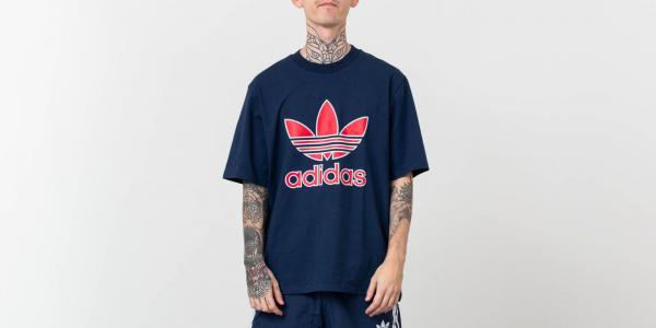 adidas Trefoil Tee Navy