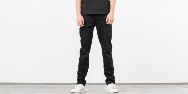 Nudie Jeans Lean Dean Jeans Dry Ever Black