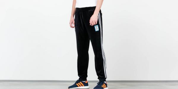 adidas x have a good time Velour Track Pants Black