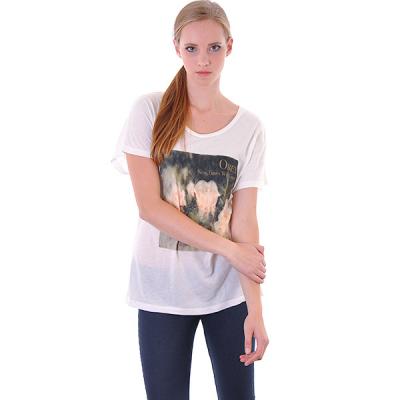 Triko obey New Times Will Come dusty light grey