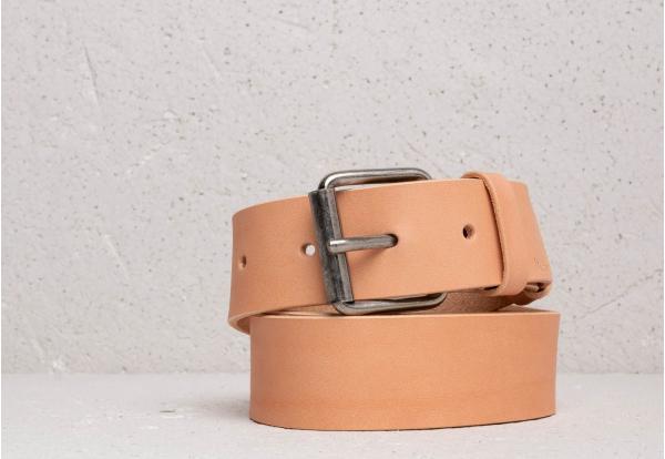 Nudie Jeans Pedersson Leather Belt Natural