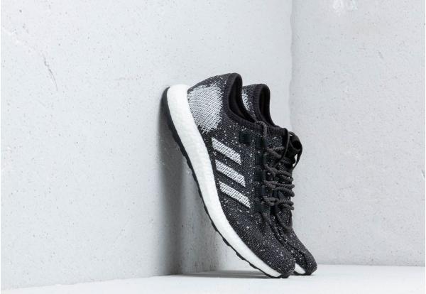 adidas Pureboost Core Black/ Cloud White/ Raw White