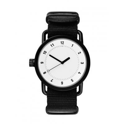Hodinky TID Watches No.1. White + Black Nylon White + Black Nylon