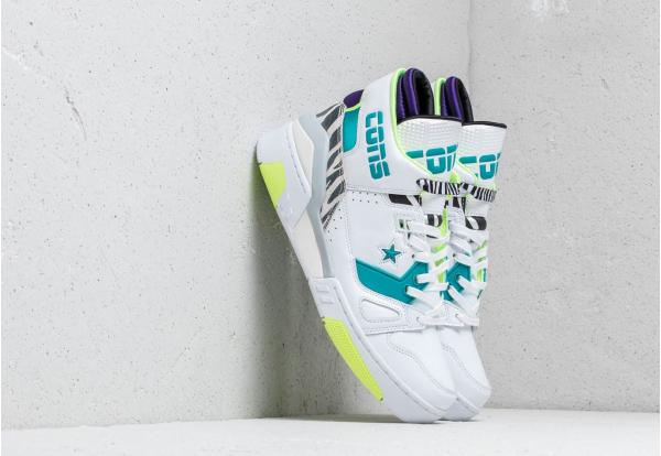 Converse x Don C ERX 260 Mid White/ Rapid Teal/ Court Purple