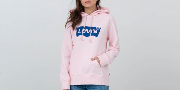 Levi's® Graphic Logo Sportswear Hoodie Soft Rose