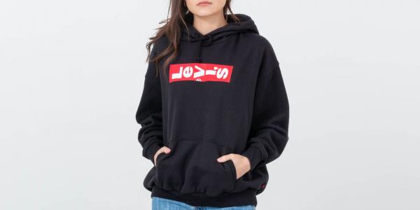 Levi's® Graphic Unbasic Hoodie Black