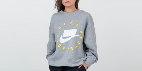 Nike Sportswear Court Crewneck Grey