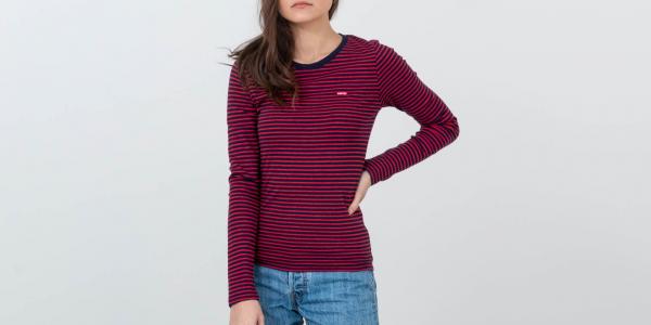 Levi's® Baby Longsleeve Tee Aeriel Maritime/ Blue