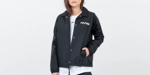 Vans Thanks Coach Jacket Black