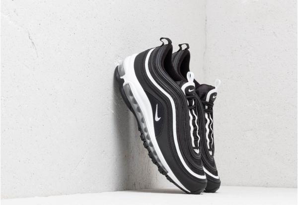 Nike Air Max 97 (GS) Black/ White-Metallic Silver