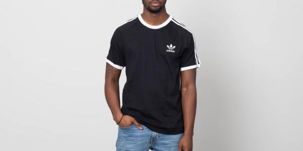 adidas 3-Stripes Tee Black