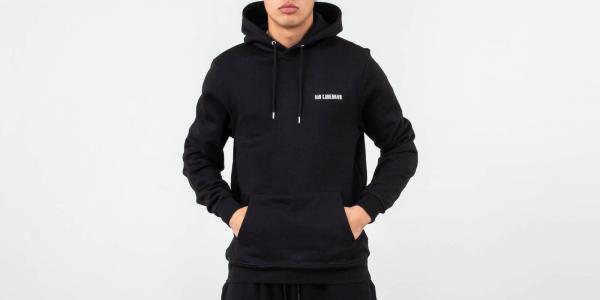 Han Kjøbenhavn Casual Logo Hoodie Black