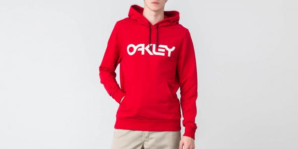 Oakley Pullover Hoodie Samba Red